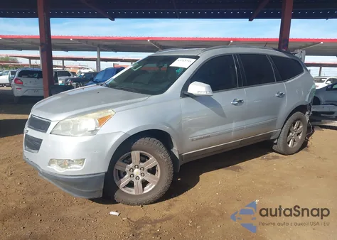2010 Chevrolet Traverse Lt из США, поврежденный, VIN 1GNLRGED2AS101397